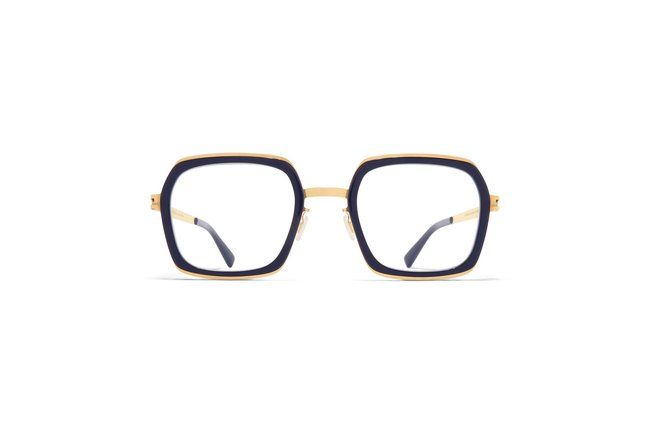 Mykita Delfina, Color: Glossy Gold/Milky Indigo - A76