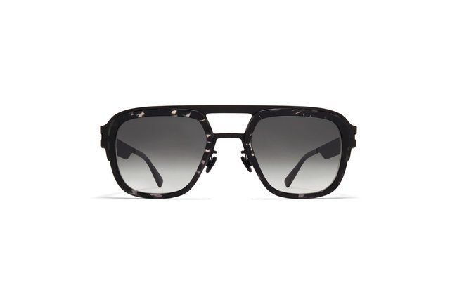 Mykita Knox Sun, Color: Black/Black Havana - A50