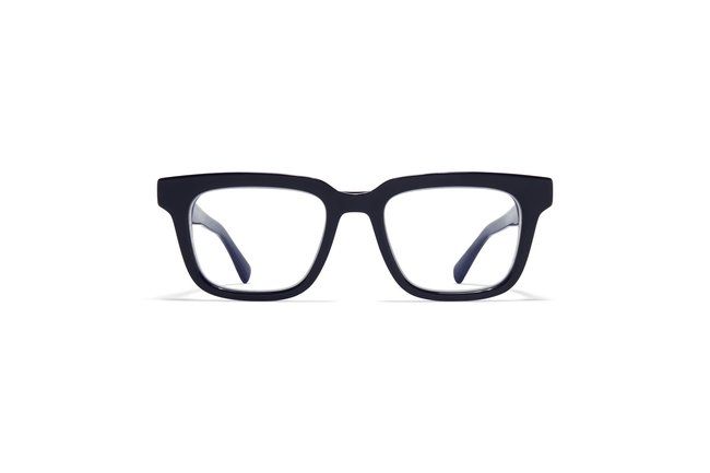 Mykita Lamin, Color: Milky Indigo/Shiny Silver - C154