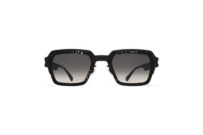 Mykita Lennon Sun, Color: Black/Black Havana - A50