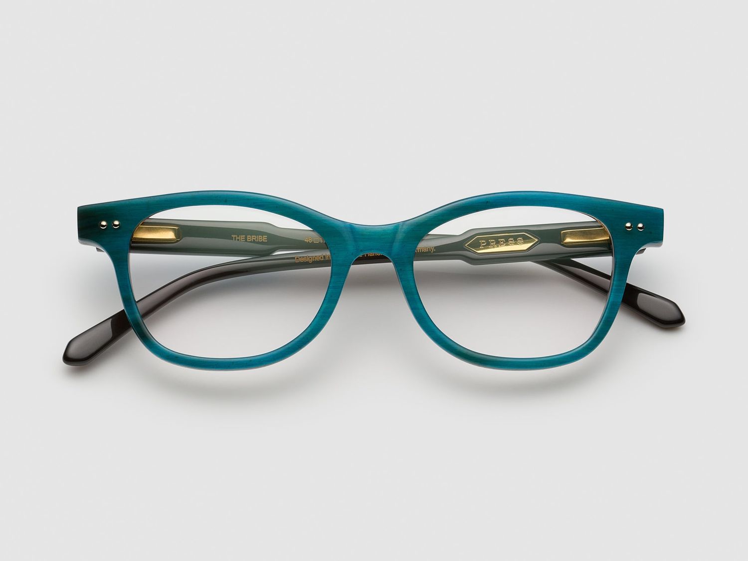 Press The Bribe Horn, Color: Teal Stack - JP004