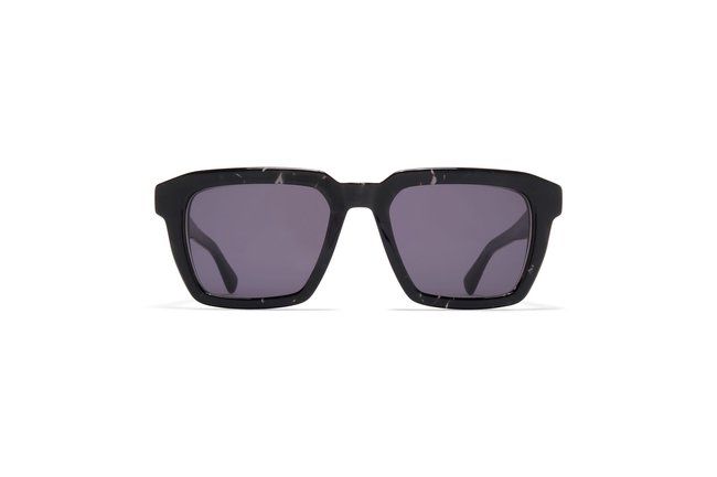 Mykita Soma Sun, Color: Black Havana/Shiny Silver - C110