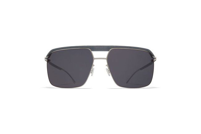 Mykita ML03 Sun, Color: Mouse Grey/Shiny Silver - MH53