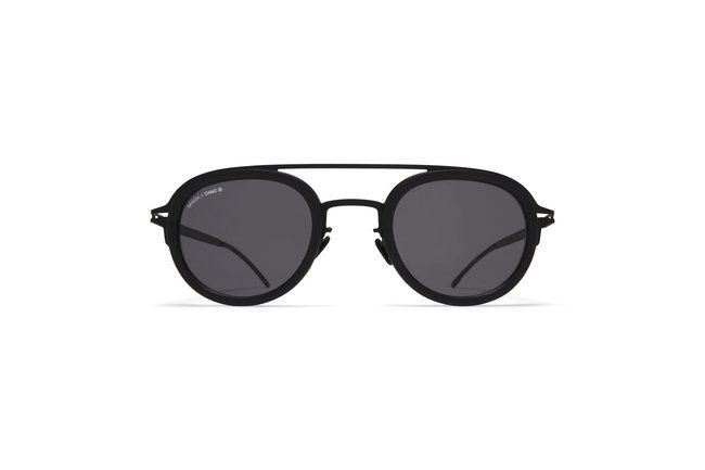 Mykita Grunt Sun, Color: Pitch Black/Black - MH6