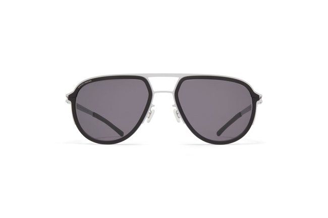 Mykita MR006, Color: AL1 White Silver/Black