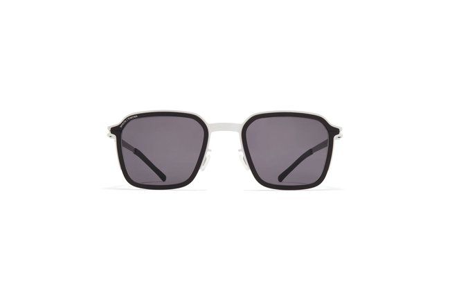 Mykita MR002, Color: AL1 White Silver/Black
