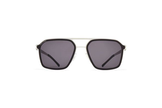 Mykita MR003, Color: AL1 White Silver/Black