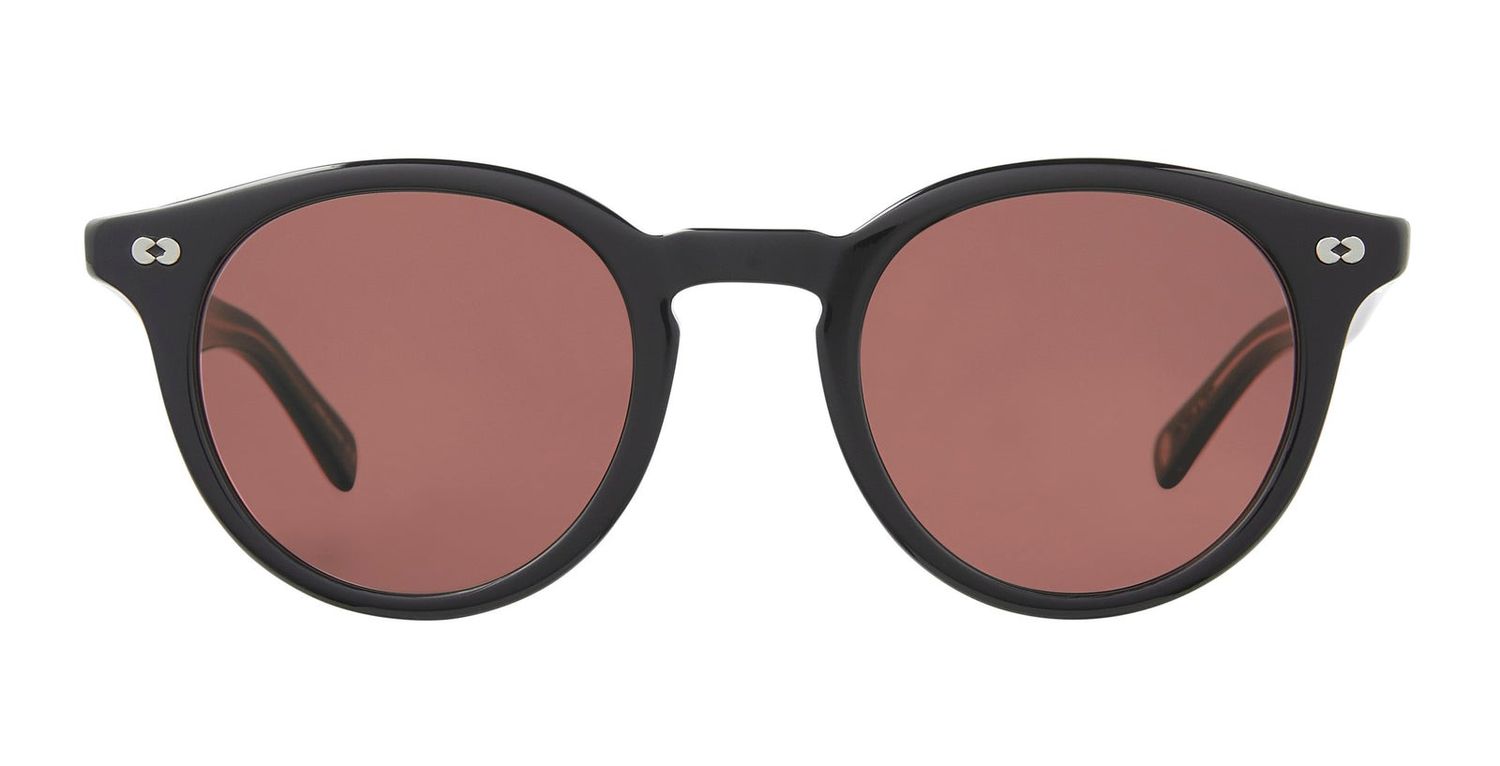 Garrett Leight Clune X Sun, Color: BK/PRW Black/Pure Rosewood, Size: 47-24-145-43
