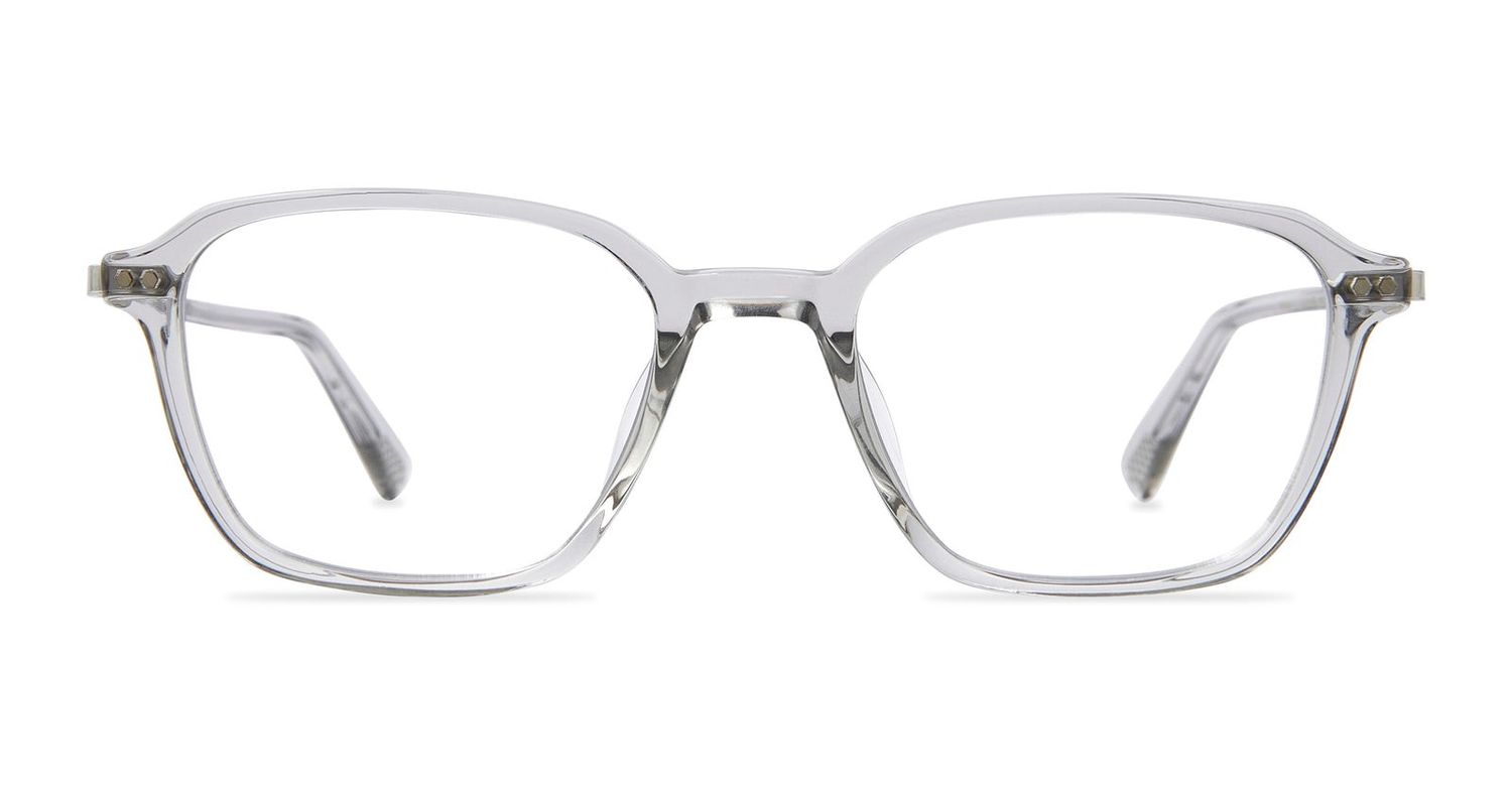Garrett Leight Gideon C, Color: QSV-PLT Quicksilver-Platinum, Size: 49