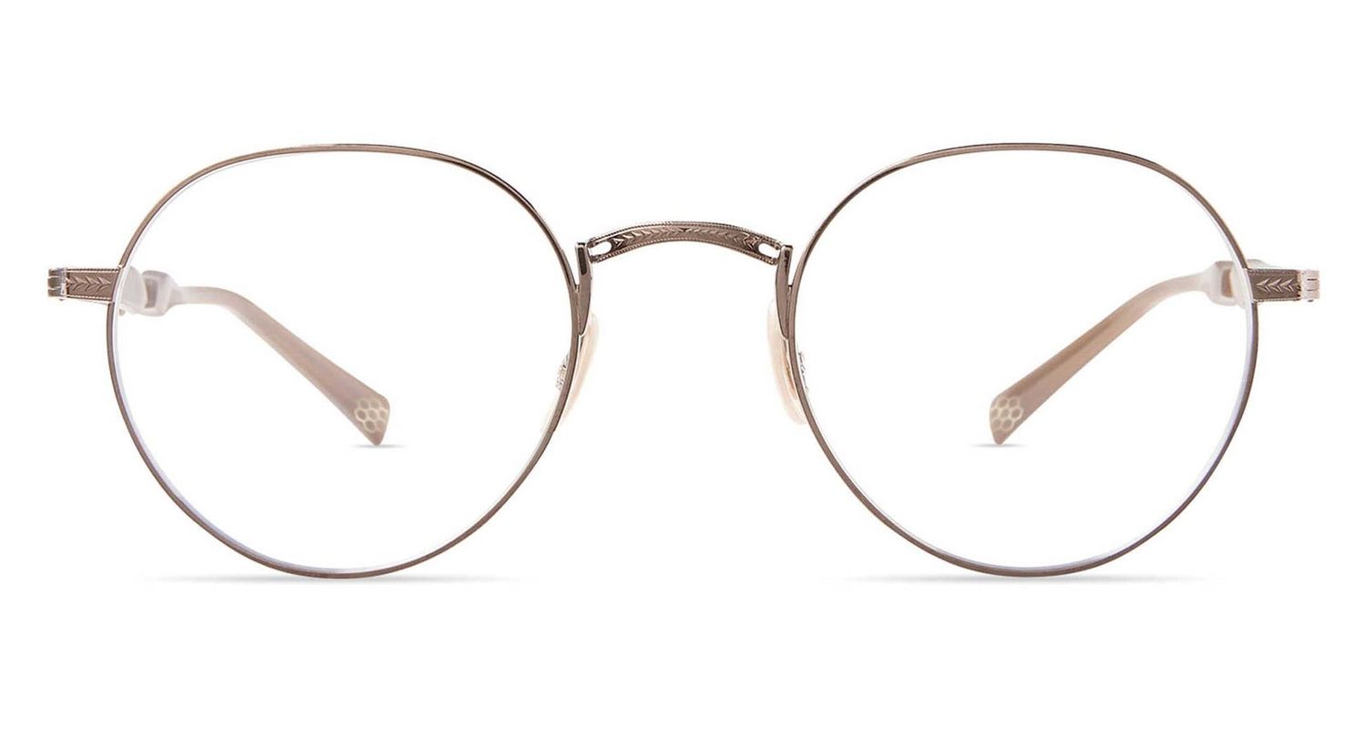 Garrett Leight Hachi II C, Color: BZ-CITR Bronze-Citrine, Size: 47