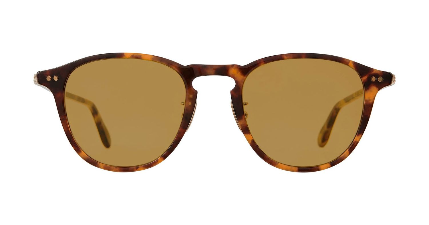 Garrett Leight Hampton J Sun, Color: AUT/PMP Autumn Tortoise/Pure Maple, Size: 47