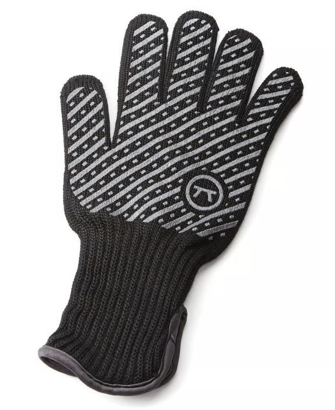 PROFESSIONAL HIGH TEMPERATURE HEAT DELUXE GRILL AND BBQ GLOVE, SMALL/MEDIUM