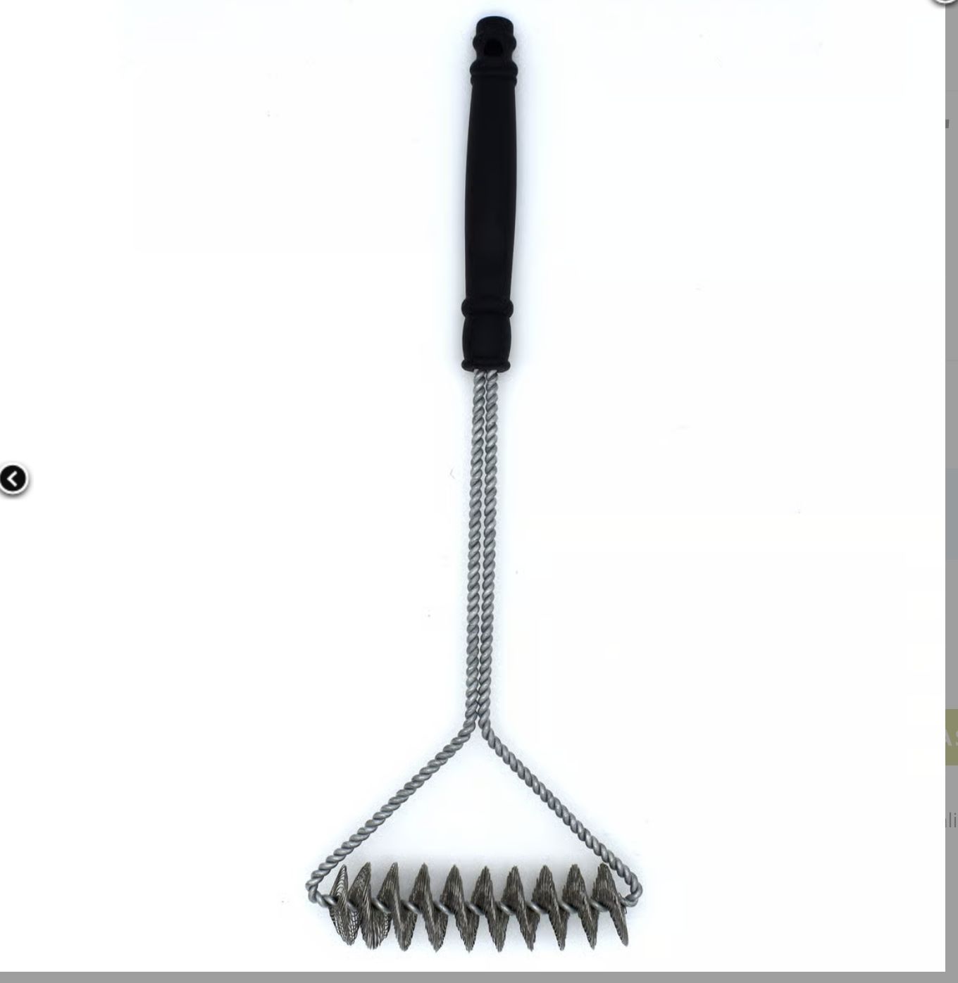 COIL GRILL BRUSH 21&quot;