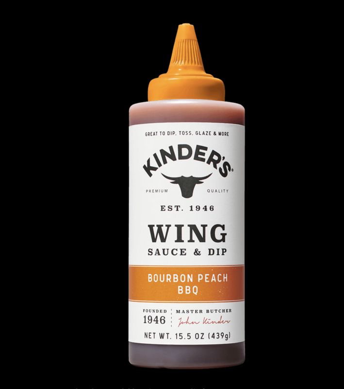 Kinders Bourbon Peach BBQ Wing Sauce