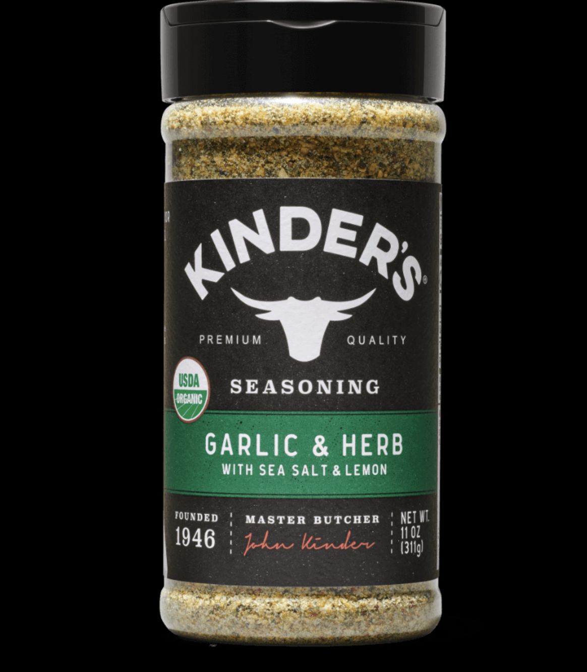 Kinders Garlic &amp; Herb with Sea Salt &amp; Lemon