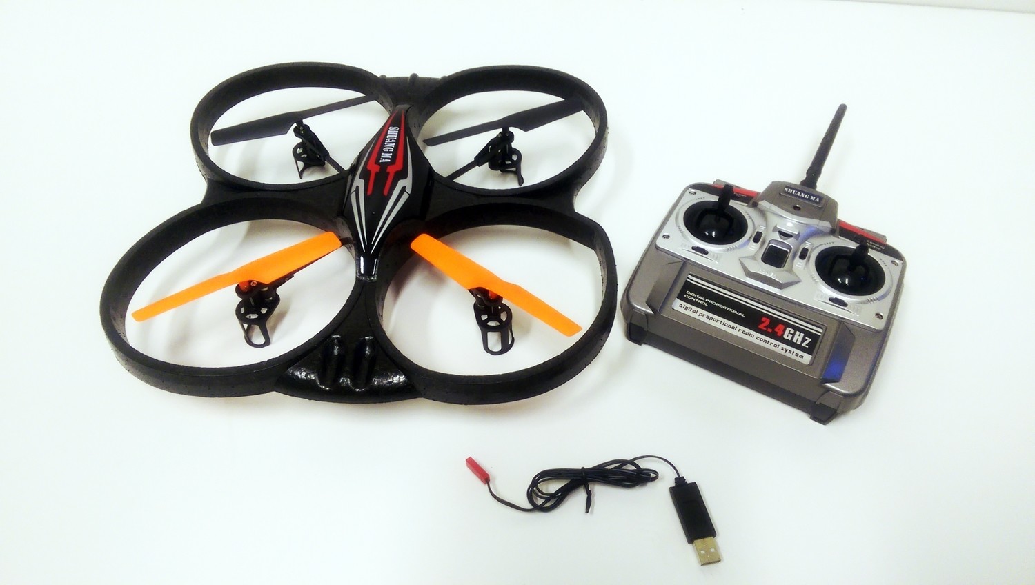 Radio Control R/C Drone UFO 9135 2.4G 4CH 4-Axis intruder Quadcopter Helicopter