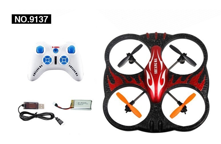 Syma DoubleHorse ShuangMA Remote Control RC Quadrotor 9137 UFO Drone 2.4G 4ch