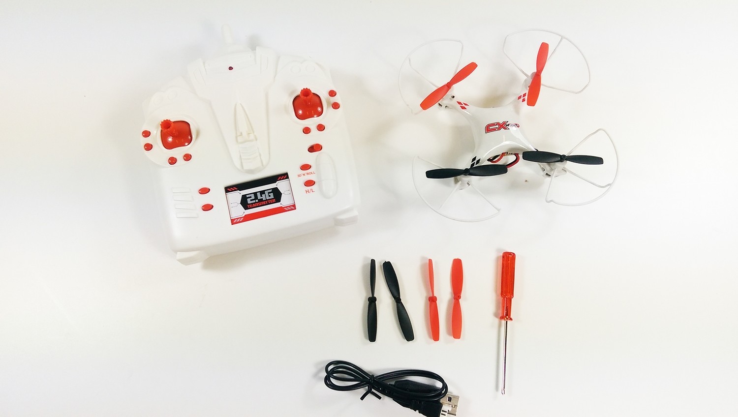Super Stable CX Drone 2.4G 4CH 6 Axis Gyro RC Quadcopter With LED RTF