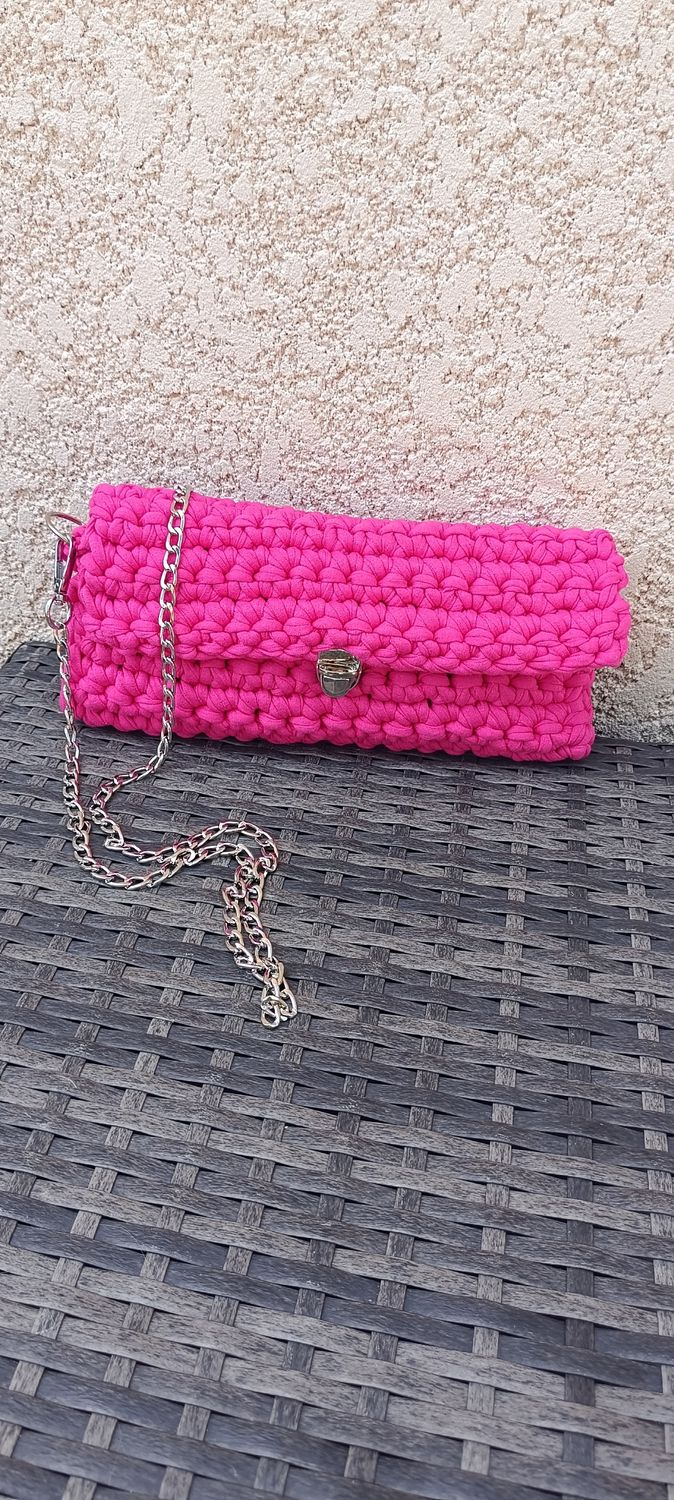Sac pochette Pink Chic