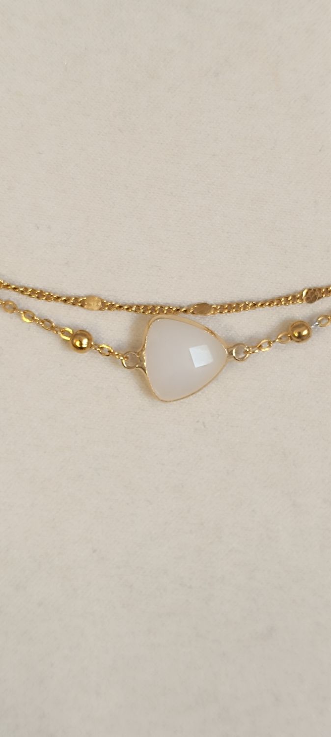 Bracelet Prisma double ~ GLD06