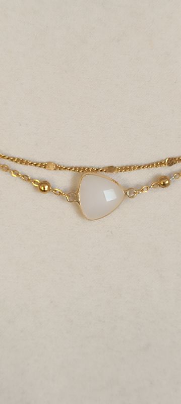 Bracelet Prisma double ~ GLD06