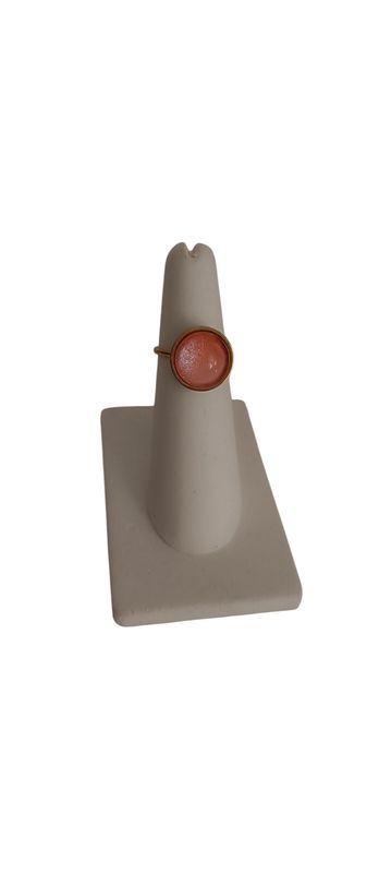 Bague Galaxie solo, Corail