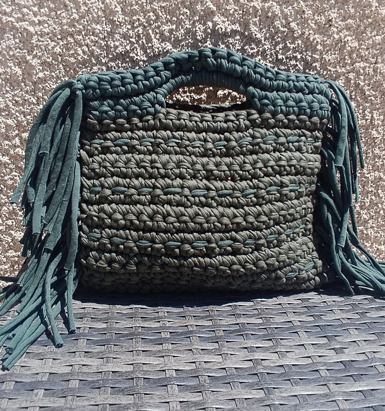 Sac bohème kaki