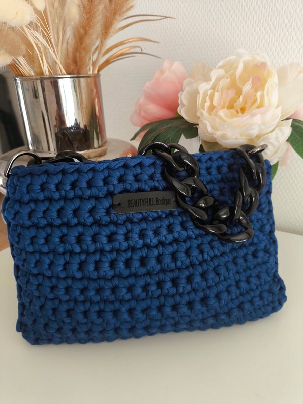 Sac pochette &quot;Marine mat &quot;