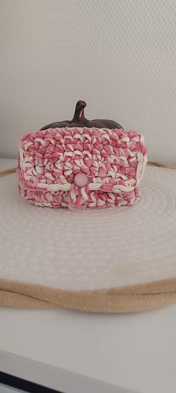 Porte-monnaie Soft Touch pinky