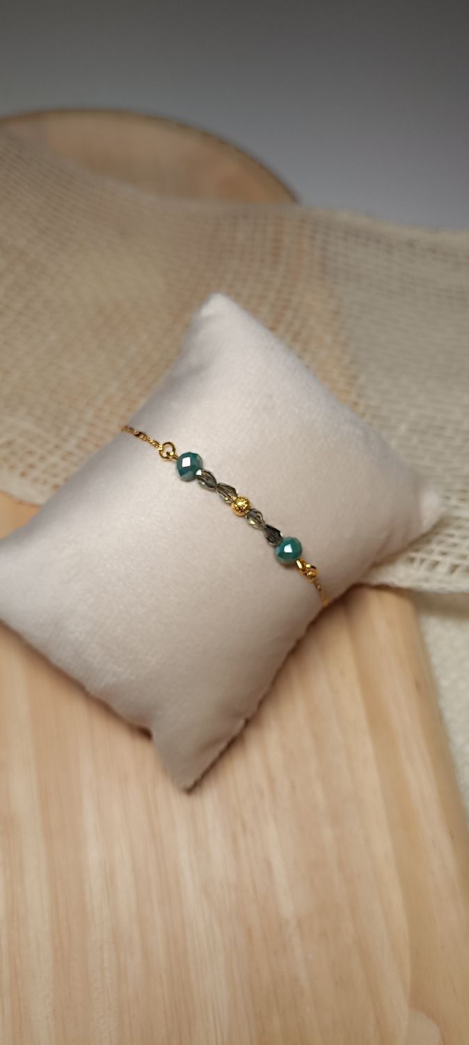 Bracelet "Chromatique Jade"