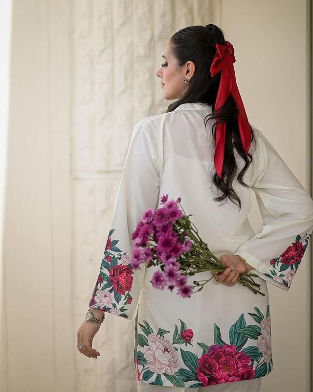 Stitched Printed Shirt And Trouser