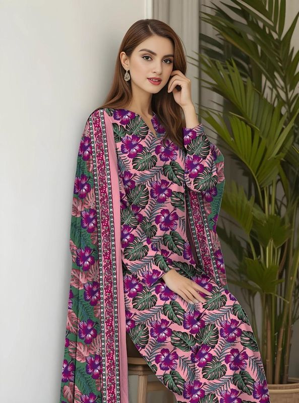 Printed Lawn Suit - 3pc