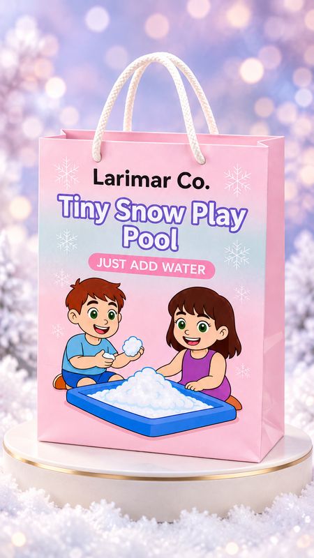 Tiny pool snow