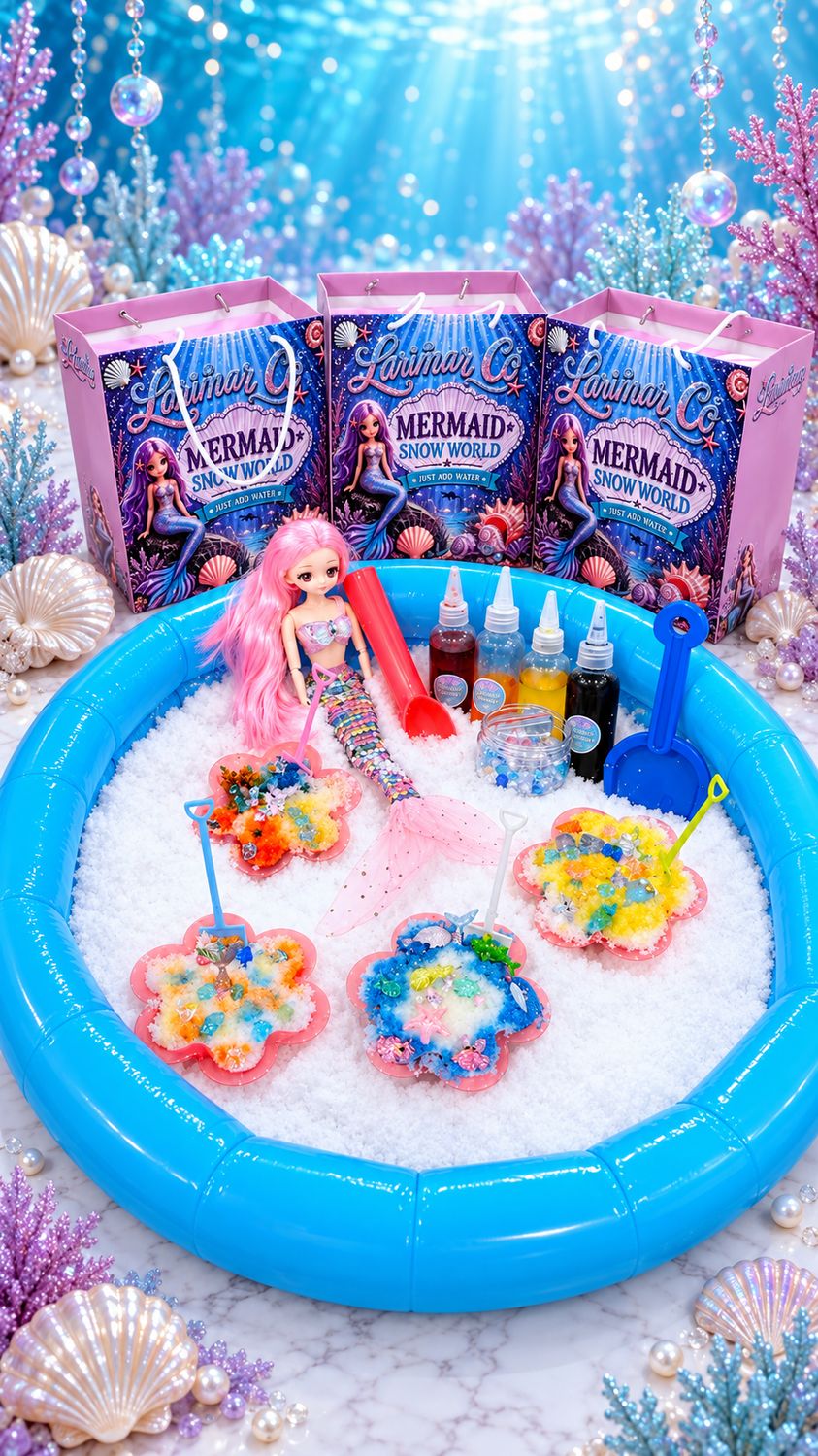 Mermaid mini pool