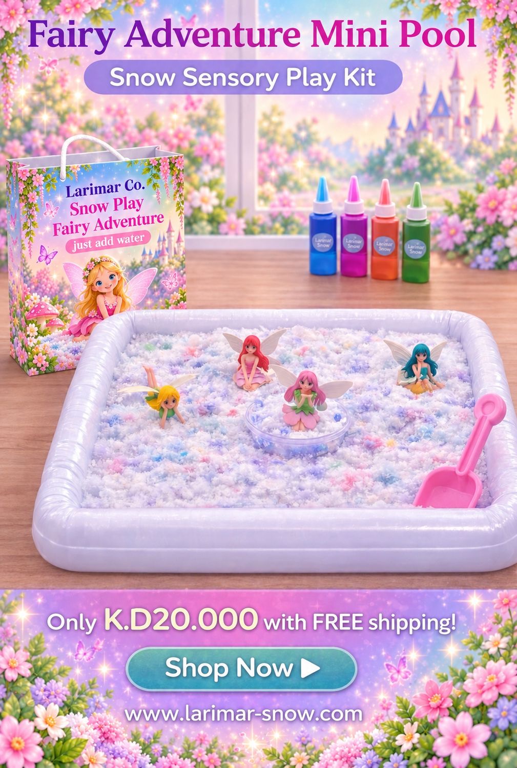 Fairy adventure mini pool