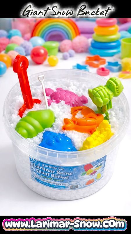 Giant snow bucket
