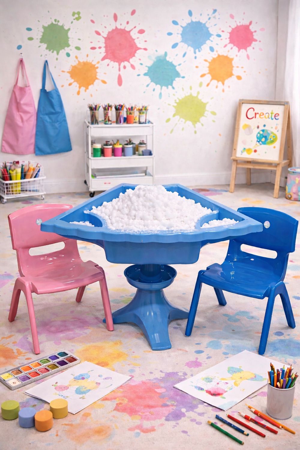 Blue snow station full package