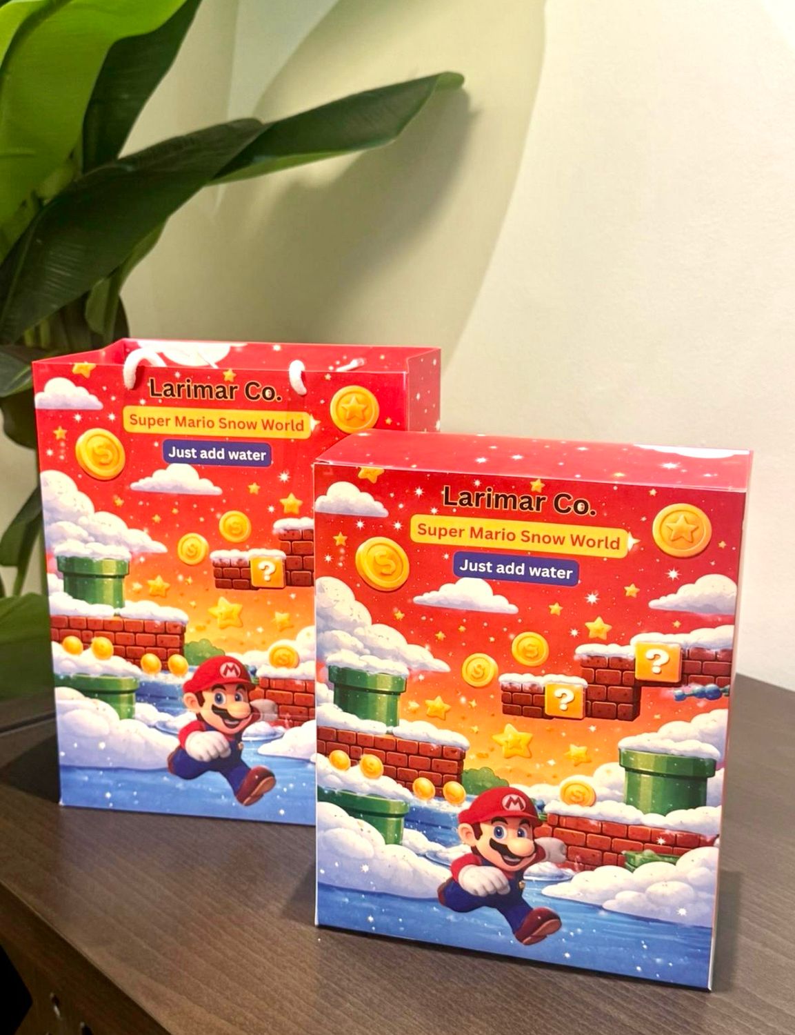 Mario world snow pool