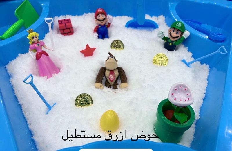 Mario world snow pool
