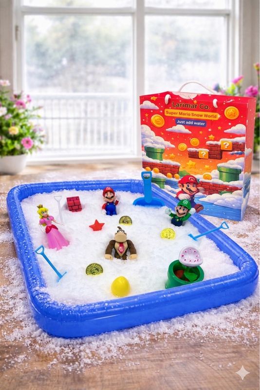 Mario world snow pool