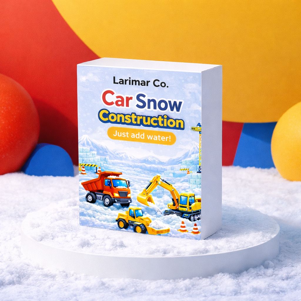 Car tiny snow pool