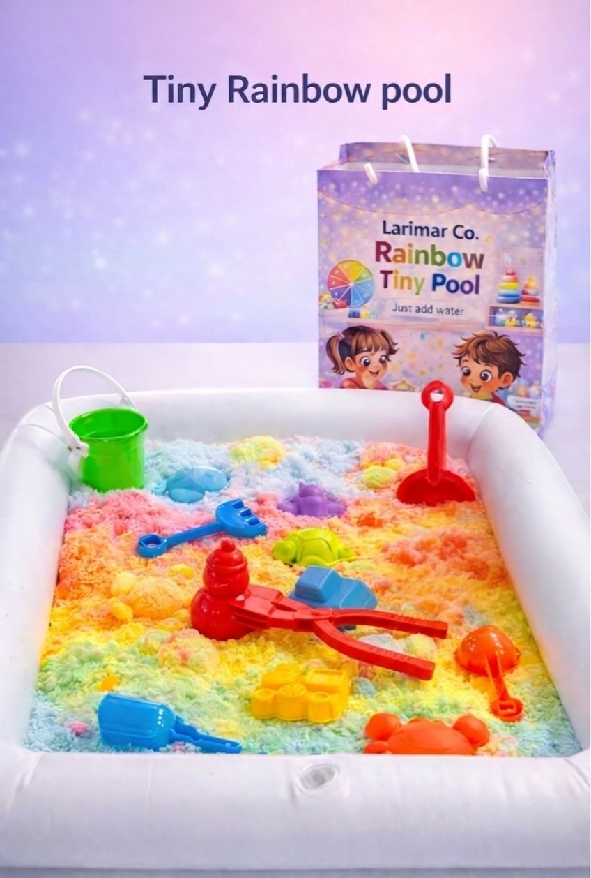 Tiny rainbow pool