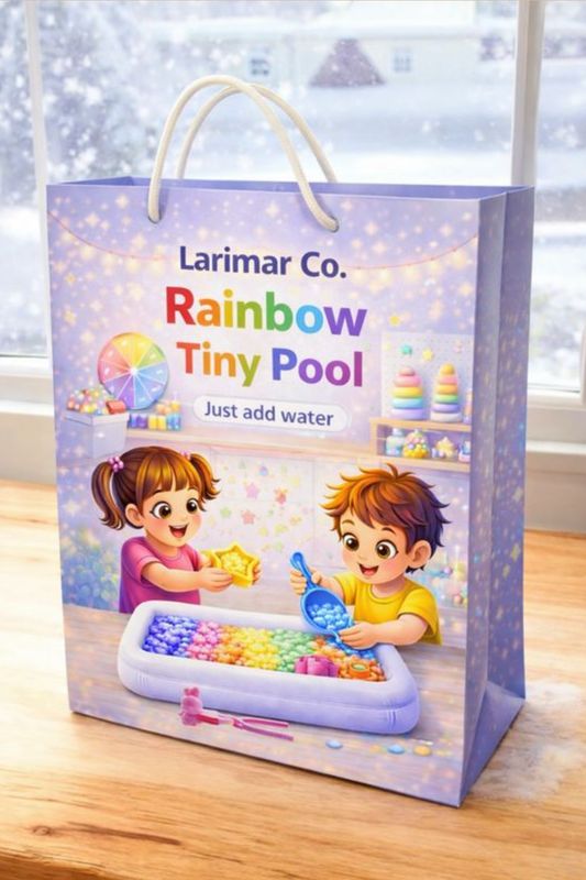 Tiny rainbow pool