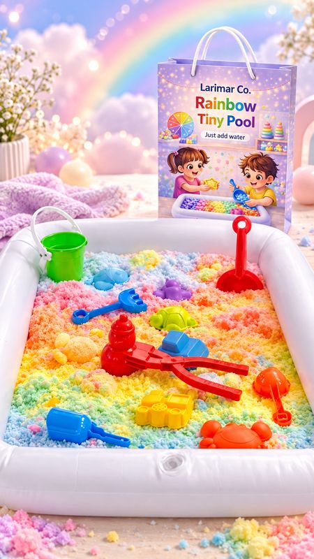 Tiny rainbow pool