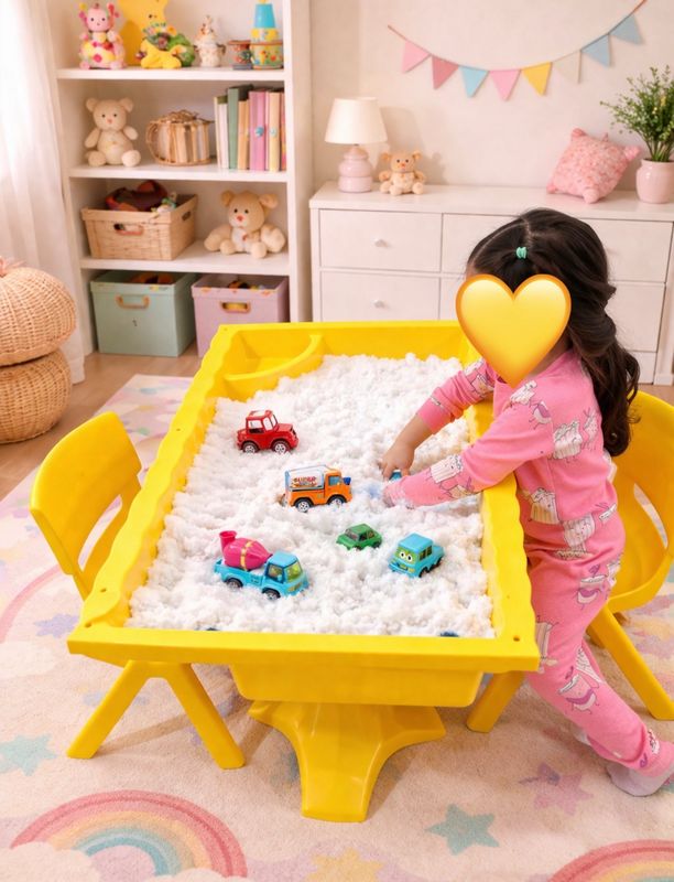 Large yellow snow station