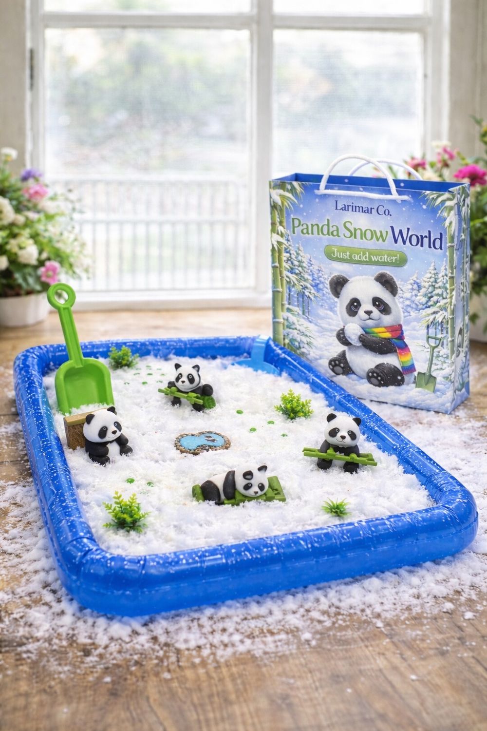Panda snow world 