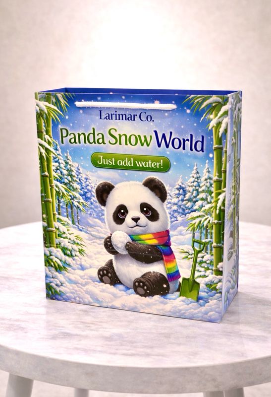 Panda snow world 