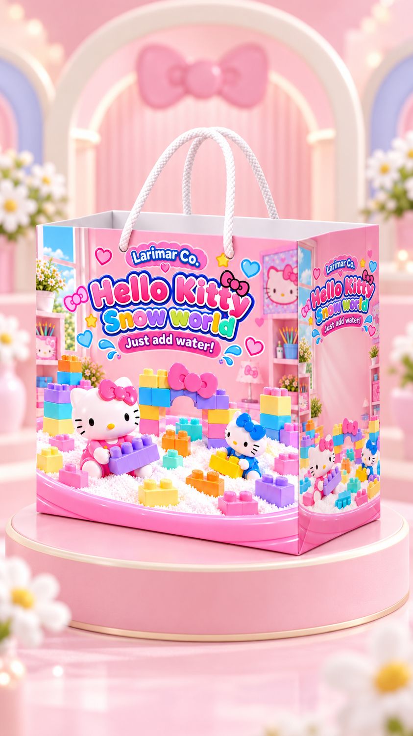 Hello Kitty Lego snow world