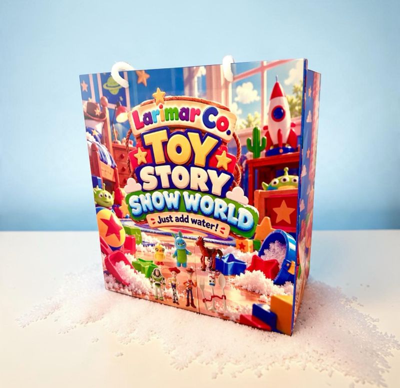Toy story snow world