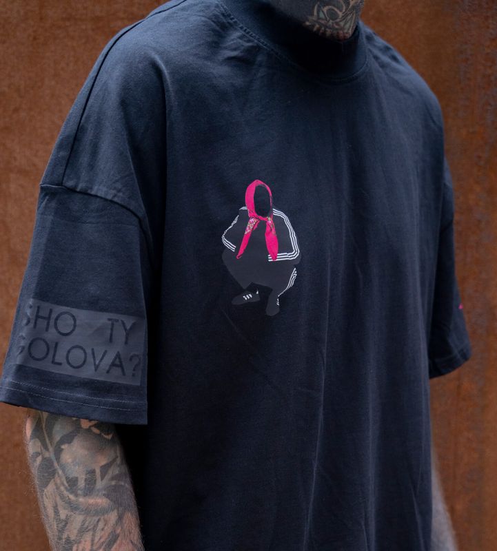 T-SHIRT &quot;BABUSHKA&quot;  SHORT OVERSIZED